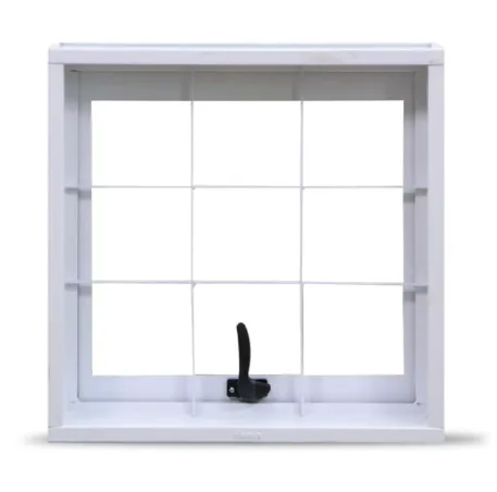 Vitrô Maxim-Ar Com Grade 50X50 Aço Pintado